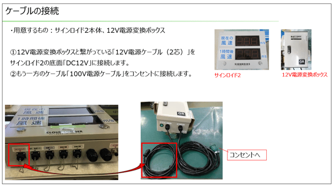 ケーブル接続1-2